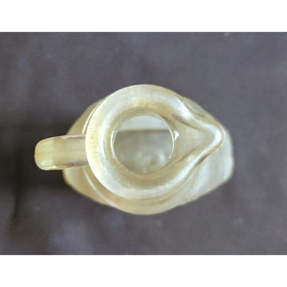 Owens Illinois Clear Glass Company Vinegar Oil Cruet Decanter Vintage Bottle - Picture 8 of 12